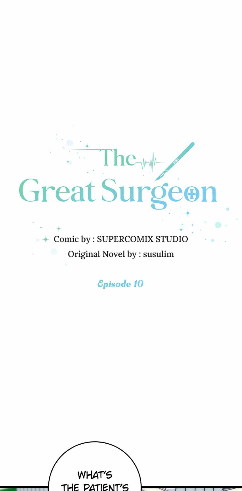 The Great Surgeon Chapter 10 1